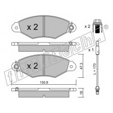 fri.tech. Σετ τακάκια 262.1