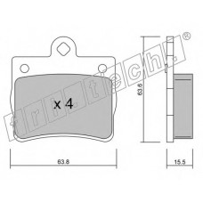 fri.tech. Σετ τακάκια 264.0