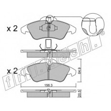 fri.tech. Σετ τακάκια 265.0