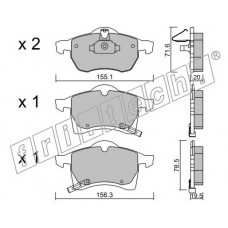 fri.tech. Σετ τακάκια 267.0