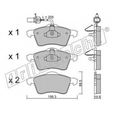 fri.tech. Σετ τακάκια 272.1
