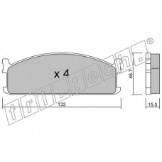 fri.tech. Σετ τακάκια 274.0
