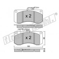 fri.tech. Σετ τακάκια 281.0