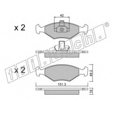 fri.tech. Σετ τακάκια 282.2