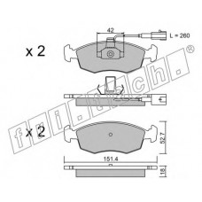 fri.tech. Σετ τακάκια 283.1