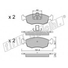 fri.tech. Σετ τακάκια 283.3