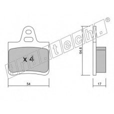 fri.tech. Σετ τακάκια 293.0