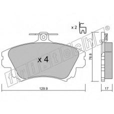 fri.tech. Σετ τακάκια 295.0
