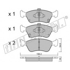 fri.tech. Σετ τακάκια 296.0