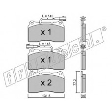 fri.tech. Σετ τακάκια 297.0