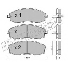 fri.tech. Σετ τακάκια 306.0