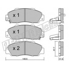 fri.tech. Σετ τακάκια 307.0