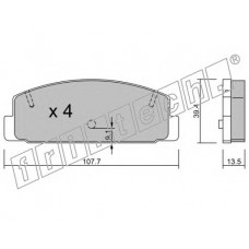 fri.tech. Σετ τακάκια 311.1
