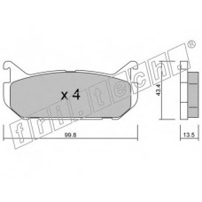 fri.tech. Σετ τακάκια 312.0