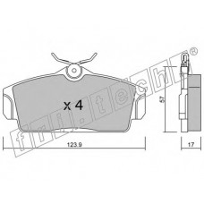 fri.tech. Σετ τακάκια 314.0