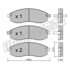 fri.tech. Σετ τακάκια 315.1