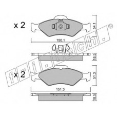 fri.tech. Σετ τακάκια 324.0