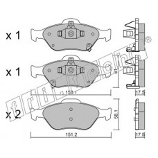 fri.tech. Σετ τακάκια 325.1