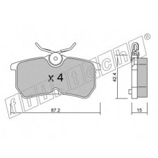 fri.tech. Σετ τακάκια 326.0