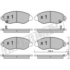 fri.tech. Σετ τακάκια 329.0