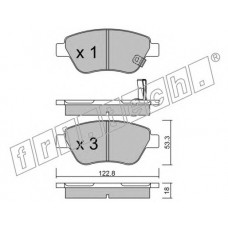 fri.tech. Σετ τακάκια 330.2