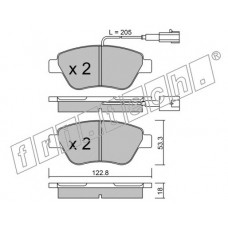 fri.tech. Σετ τακάκια 330.3