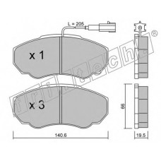 fri.tech. Σετ τακάκια 334.0