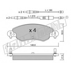 fri.tech. Σετ τακάκια 339.0