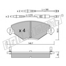 fri.tech. Σετ τακάκια 340.0