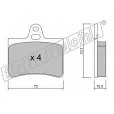 fri.tech. Σετ τακάκια 342.0