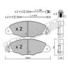 fri.tech. Σετ τακάκια 343.0