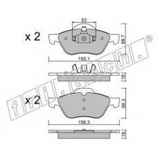 fri.tech. Σετ τακάκια 344.0