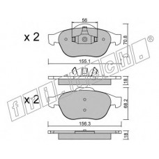 fri.tech. Σετ τακάκια 345.1