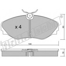 fri.tech. Σετ τακάκια 347.0