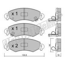 fri.tech. Σετ τακάκια 348.0
