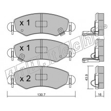 fri.tech. Σετ τακάκια 348.1