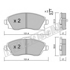 fri.tech. Σετ τακάκια 349.0