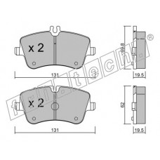 fri.tech. Σετ τακάκια 351.0