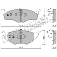 fri.tech. Σετ τακάκια 354.0