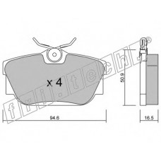 fri.tech. Σετ τακάκια 355.0