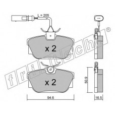 fri.tech. Σετ τακάκια 355.2