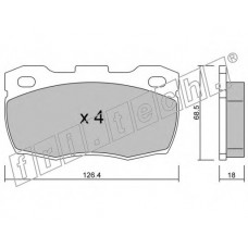 fri.tech. Σετ τακάκια 361.0