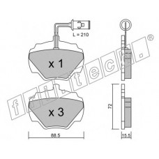 fri.tech. Σετ τακάκια 362.1