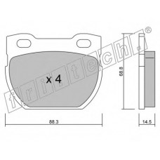 fri.tech. Σετ τακάκια 363.0