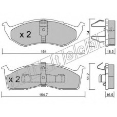 fri.tech. Σετ τακάκια 365.0
