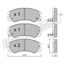 fri.tech. Σετ τακάκια 366.0