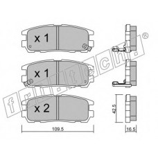fri.tech. Σετ τακάκια 367.0