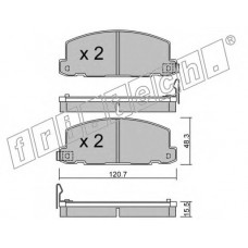 fri.tech. Σετ τακάκια 369.0