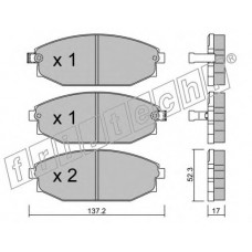 fri.tech. Σετ τακάκια 372.0