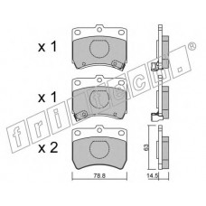 fri.tech. Σετ τακάκια 379.0